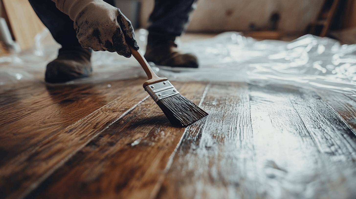 Step By Step Guide To Perfectly Staining Wood Floors 4